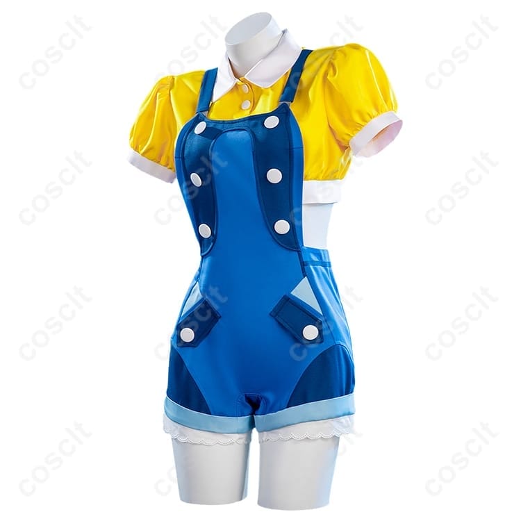 オーバーウォッチ向け サロペット系コスプレ5点セット 可愛い×爽やかで長時間も快適、撮影映え抜群 - 3枚目の画像