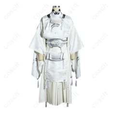 舞台『刀剣乱舞』悲伝 白い三日月宗近 コスプレ衣装｜撮影・イベントに映える戦装束 - 1枚目の画像（サムネイル）
