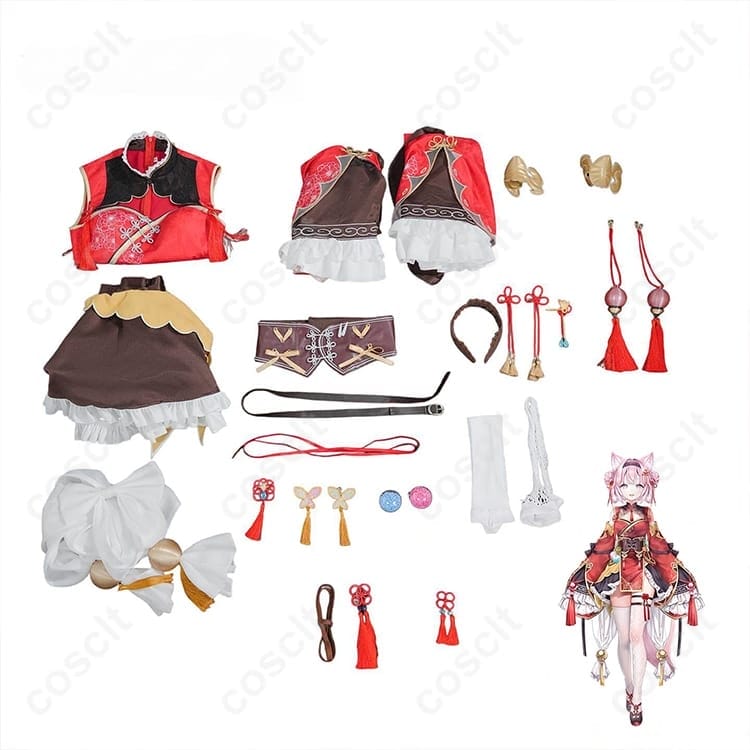 博衣こより 新衣装コスプレ 高再現の和風ファンタジー。豪華セットで撮影映えと快適さを両立 - 7枚目の画像