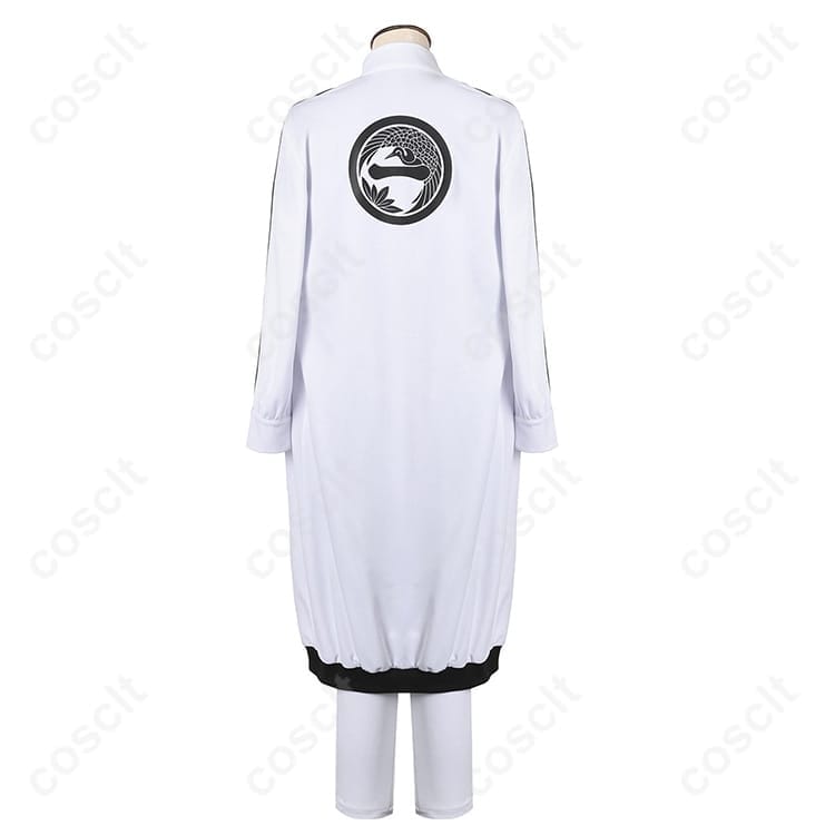 姫鶴一文字 内番服コスプレ｜薄手通気性で長時間快適、紋入り高再現のジャージセット - 2枚目の画像