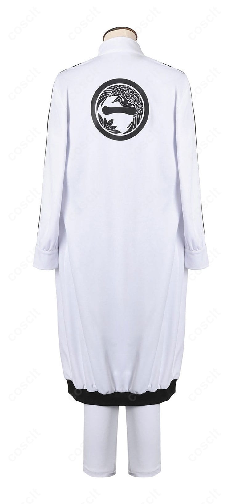 姫鶴一文字 内番服の背面全体。裾ラインと背面の落ち感を確認できる画像。
