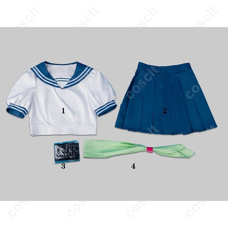 正反対な君と僕 鈴木みゆ 夏制服セーラー服｜爽やかで清楚、再現度と快適性を両立 - 5枚目の画像