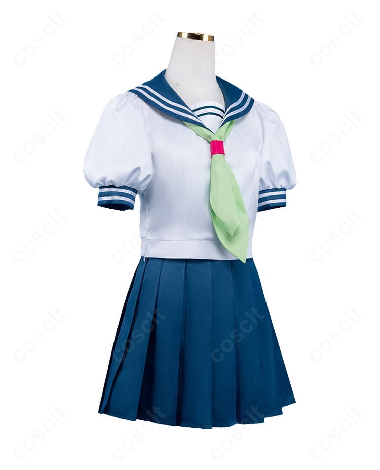 正反対な君と僕 鈴木みゆ 夏制服セーラー服の側面シルエット