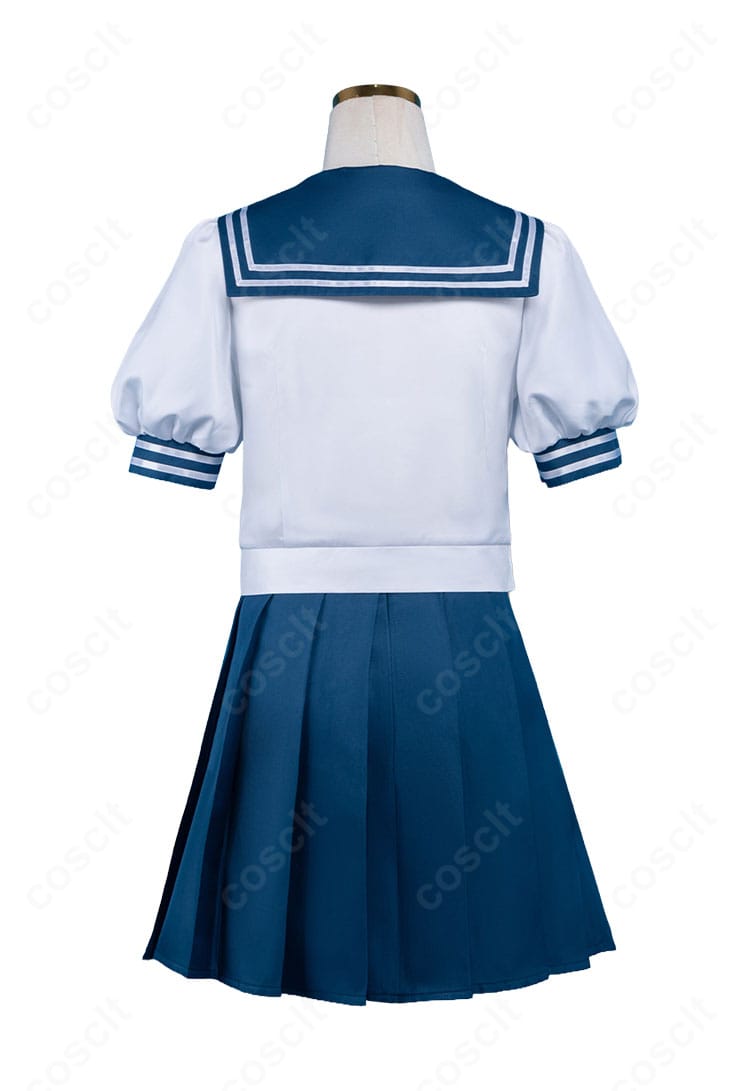 正反対な君と僕 鈴木みゆ 夏制服セーラー服の背面デザインと丈感