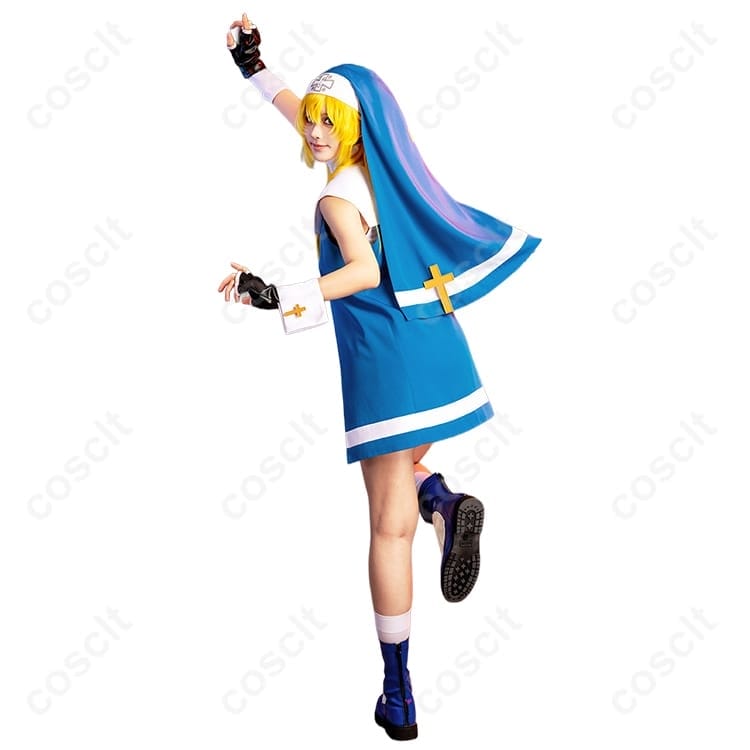 GUILTY GEAR ブリジット 修道服コス｜軽やか高再現でイベント・撮影に最適 - 4枚目の画像