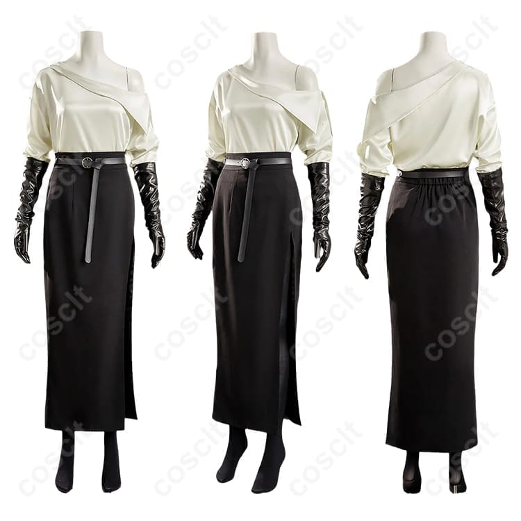 バイオハザード グレース・アッシュクロフト FILM NOIR コスプレ 衣装｜上品×セクシーで快適、撮影映え設計 - 4枚目の画像