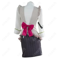 喫茶店制服コスプレ カフェ店員風11点セット 通気性と着心地で映える上品デザイン - 4枚目の画像（サムネイル）