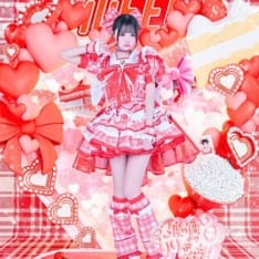iLiFE! 心花りり 赤チェック新アー写コスプレ 再現度と着心地でステージ映え - 1枚目の画像（サムネイル）