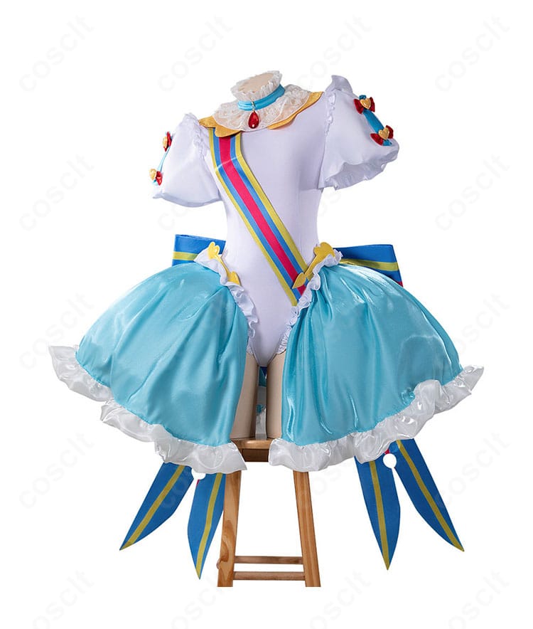プリンセス・リップル変身後ドレスのワンピース正面ディスプレイ