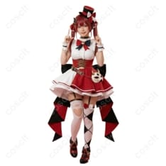宝鐘マリン 新衣装コスプレ 高再現×軽やか着心地 撮影・イベントで映える上品ゴスロリ - 2枚目の画像（サムネイル）
