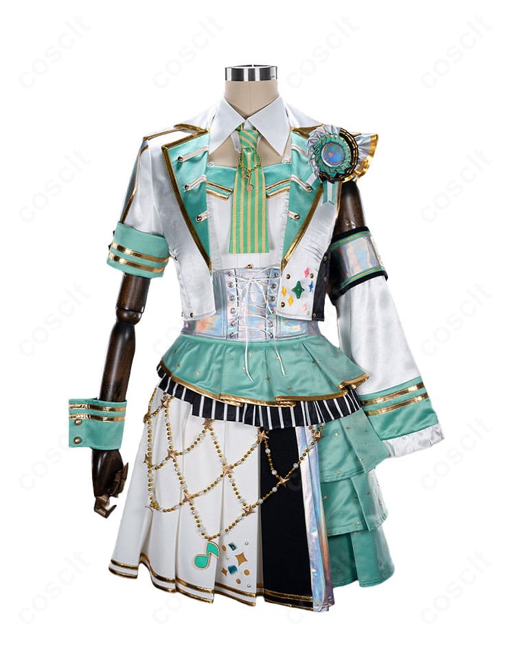 初音ミク 5th感謝祭ステージ衣装 ジャケットとスカートの正面全体