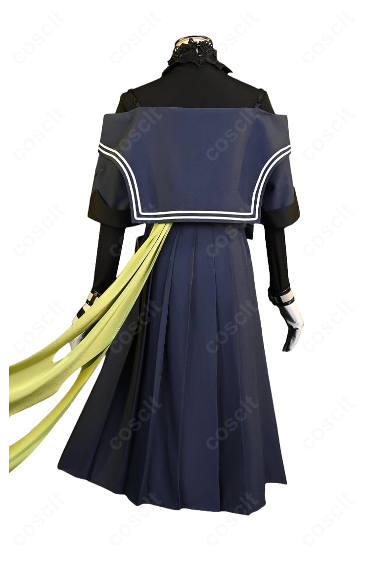 アイリーニ至高の判決コスプレ 背面シルエットとファスナー位置の確認
