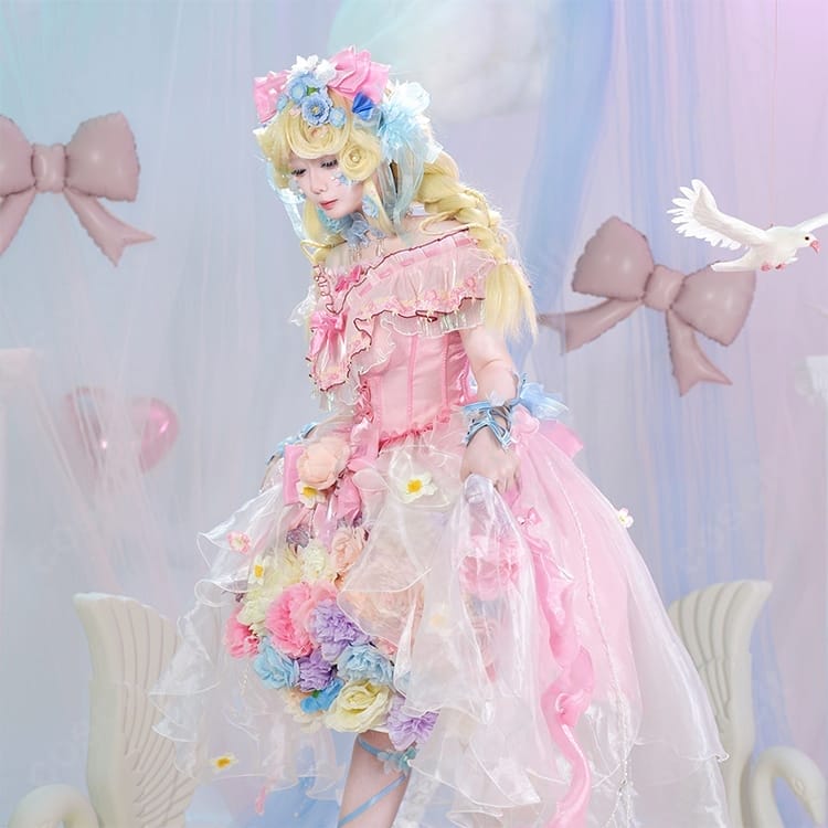 第五人格 少女（記憶）虚妄の傑作「蜃気楼」 高再現コスプレ衣装｜上品で映える快適設計 - 4枚目の画像