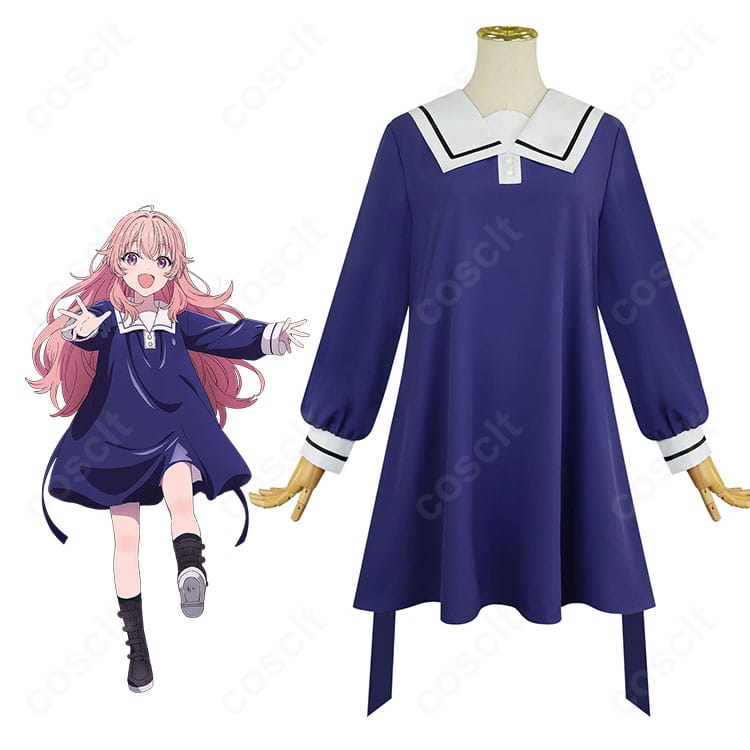 『きみが死ぬまで恋をしたい』トツキ・シーナ&カガリ・ミミ制服コスプレ衣装のキャラクター着用イメージ