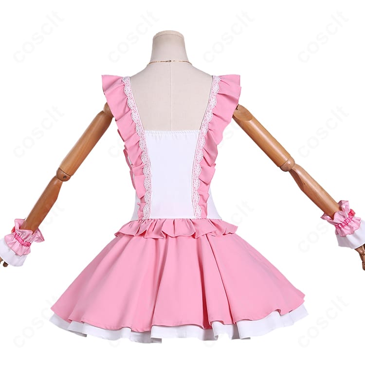 アイカツスターズ!虹野ゆめのアイドルドレスを背面から見た全体デザイン