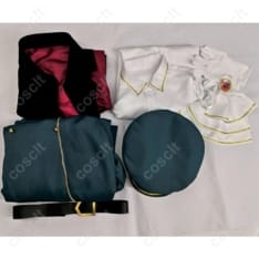 寮監隊幹部風ロングコート制服セット｜クールに映える高コントラスト配色、撮影映えと快適さを両立 - 6枚目の画像（サムネイル）
