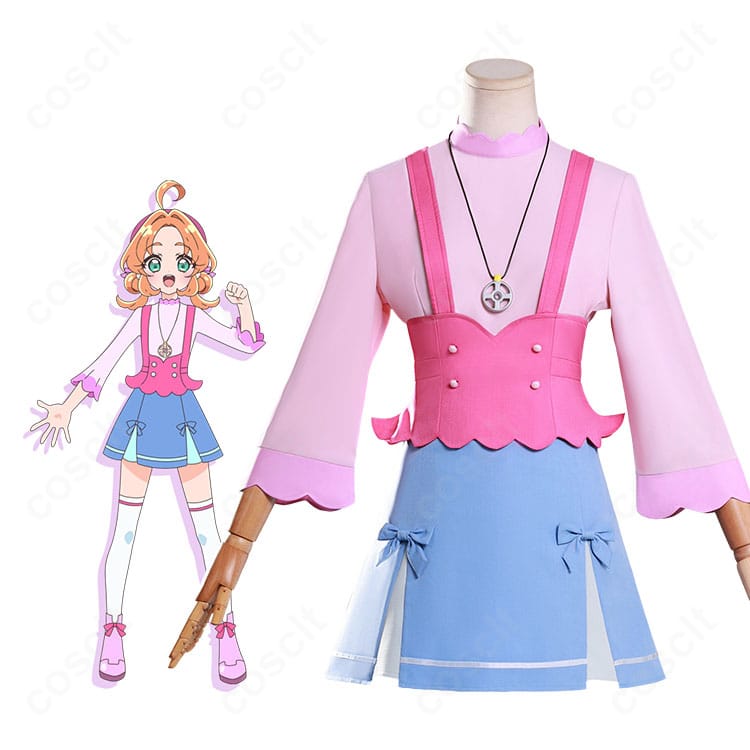 名探偵プリキュア! 明智アンナ 私服コスプレ一式を着用した全身イメージ