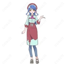 名探偵プリキュア! 帆羽くれあ 通常服 高再現で着脱簡単、撮影・イベントに最適 - 1枚目の画像（サムネイル）