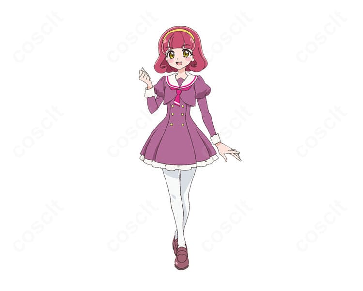 名探偵プリキュア!まことみらい学園制服コスプレ衣装のキャラクター着用イメージ