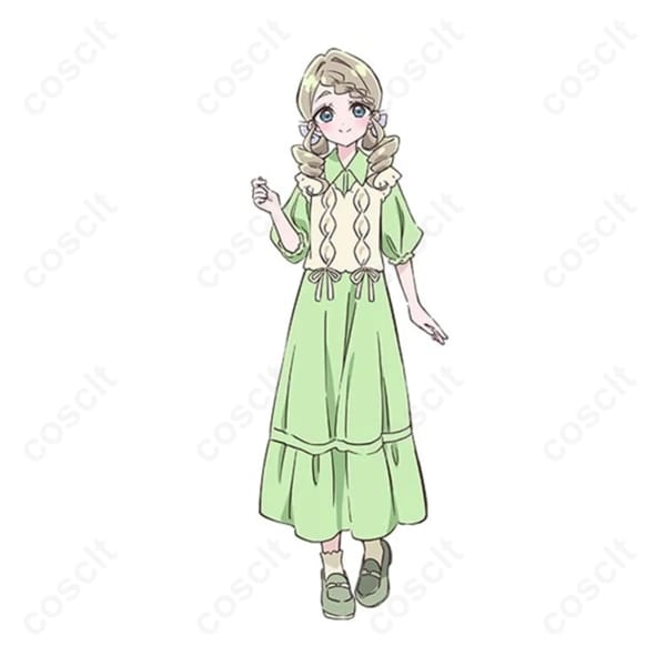 名探偵プリキュア！来栖エリザ私服コスプレ衣装｜軽やかで撮影に映える上品ワンピース