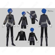 KAITO ニセモノクローム衣装｜高再現のクール設計で撮影会・イベントに最適 - 2枚目の画像（サムネイル）