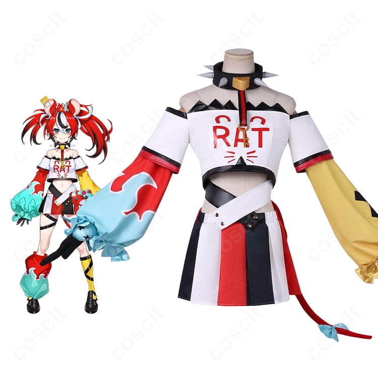 ハコス・ベールズ 初期衣装を着用したキャラクターイメージ全身図