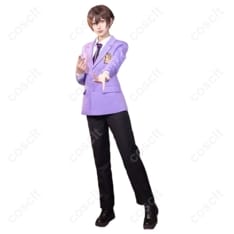 桜蘭高校ホスト部 男子制服コスプレ 高発色ツイルで美シルエット｜藤岡ハルヒ/須王環/鳳鏡夜向け - 3枚目の画像（サムネイル）