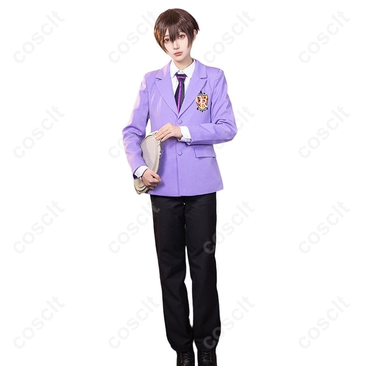 桜蘭高校ホスト部 男子制服コスプレ 高発色ツイルで美シルエット｜藤岡ハルヒ/須王環/鳳鏡夜向け - 4枚目の画像