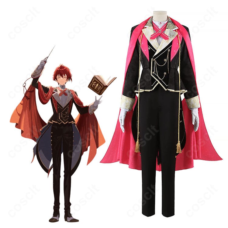 百（もも）Symphonic Story “PIECES”のコスプレ衣装を着用した全身イメージ。礼装ジャケットとショール、装飾が映えるビジュアルカット。