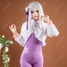 Re:ゼロ エミリア 新衣装フードマント｜高再現で軽く動きやすいコスプレ衣装 - 7枚目の画像（サムネイル）