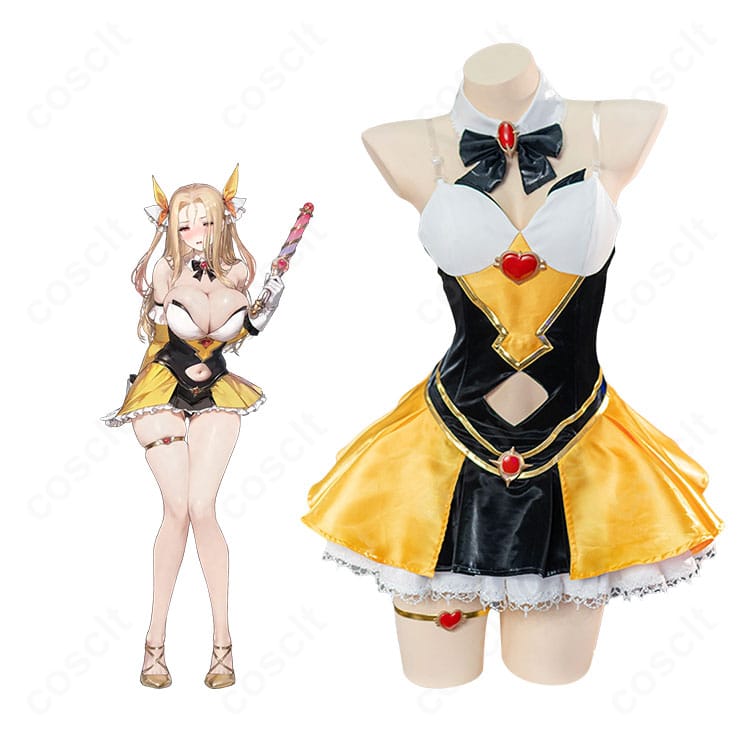 ブラウンダスト2 オリビエ 伝説のOGのキャラクター再現コスプレ一式を着用イメージで示した画像