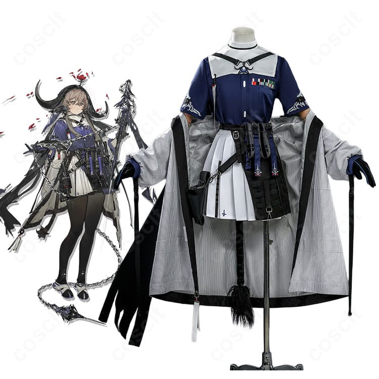 アークナイツ パラス 初期衣装のキャラクター全身イメージと衣装セット概要