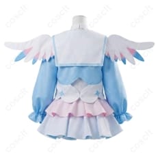 ホロライブ 天音かなた 天使コスプレ衣装｜翼付きセットで清楚な姿を再現、撮影にも映える一着 - 2枚目の画像（サムネイル）