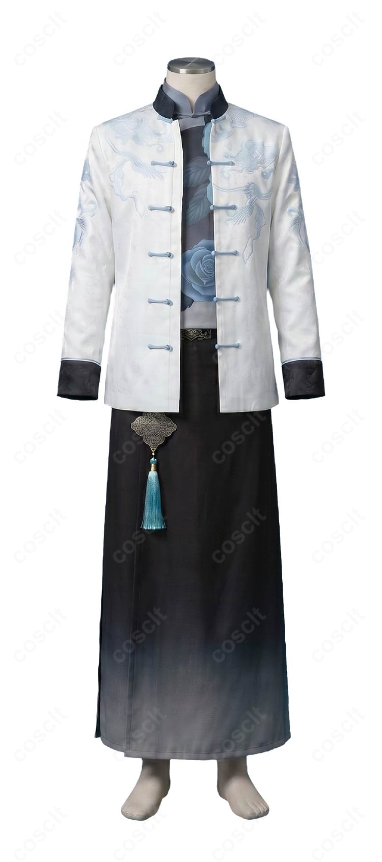 にじさんじ・叶 チャイナ服Ver.コスプレ衣装の正面全体像