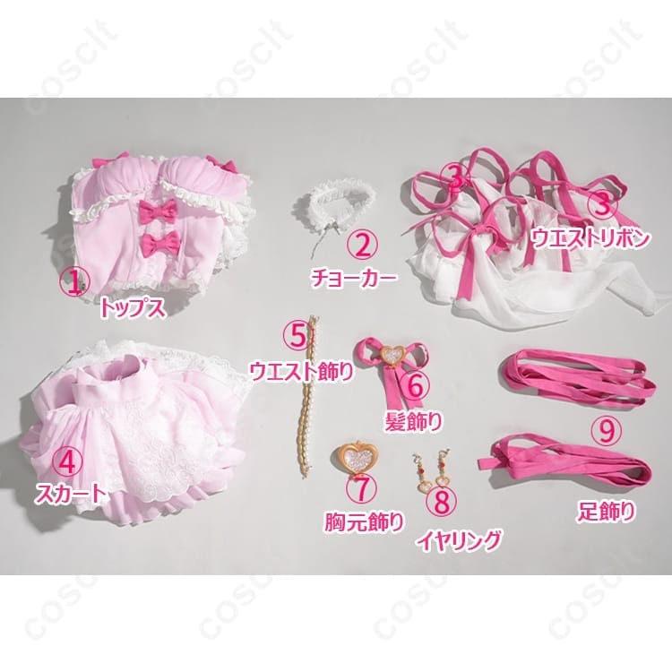 アイカツ！星宮いちご オーロラキスコーデ コスプレ衣装｜撮影に映える華やかドレス - 6枚目の画像