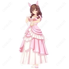ウマ娘 ジェンティルドンナ 花嫁 勝負服 コスプレ衣装｜高再現と快適な着用感で撮影・イベントに最適 - 1枚目の画像（サムネイル）