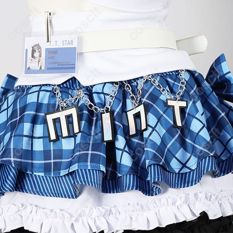 勝利の女神：NIKKE ミント T.T. STAR コスプレ衣装｜小物付きで華やかに再現 - 4枚目の画像