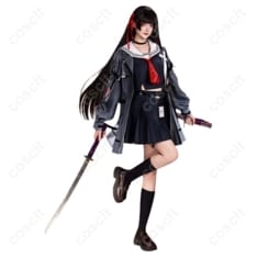 鳴潮 朽葉千咲 コスプレ衣装 制服｜高再現でシルエット映え、撮影もイベントも快適 - 1枚目の画像（サムネイル）