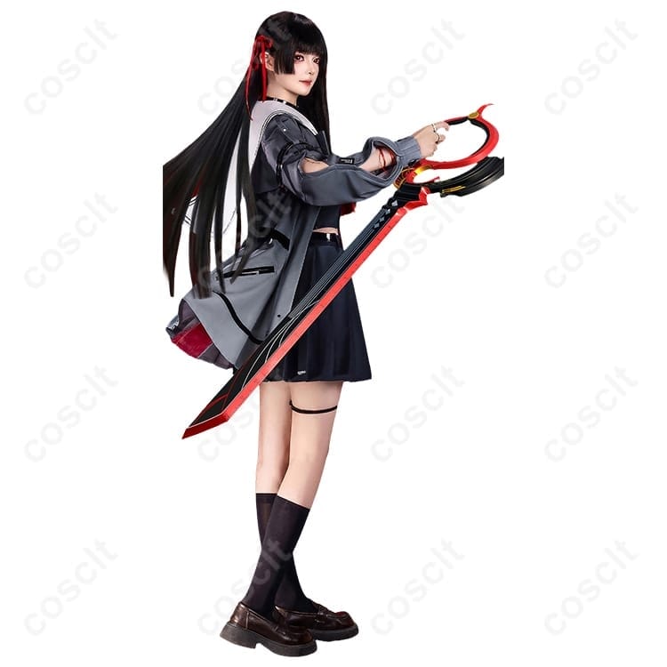 鳴潮 朽葉千咲 コスプレ衣装 制服｜高再現でシルエット映え、撮影もイベントも快適 - 2枚目の画像