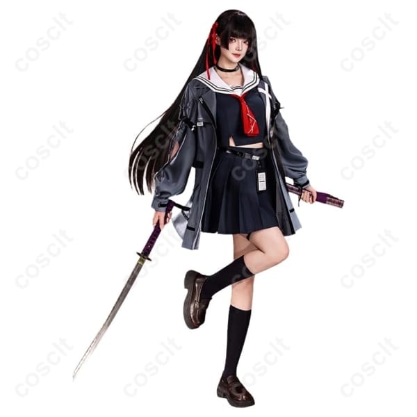 鳴潮 朽葉千咲 コスプレ衣装 制服｜高再現でシルエット映え、撮影もイベントも快適