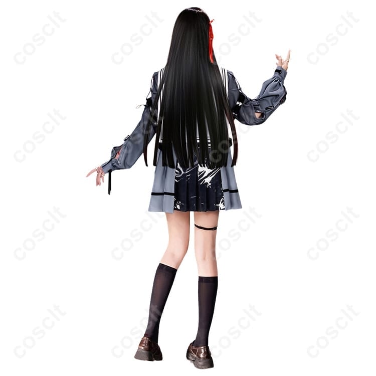 鳴潮 朽葉千咲 コスプレ衣装 制服｜高再現でシルエット映え、撮影もイベントも快適 - 3枚目の画像