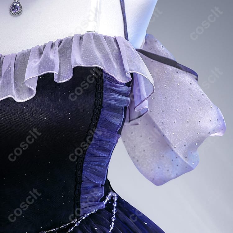 鳴潮 モーニエ 星明かりのアーカイブ コスプレ衣装｜高再現で写真映え、快適設計のエレガントドレス - 4枚目の画像