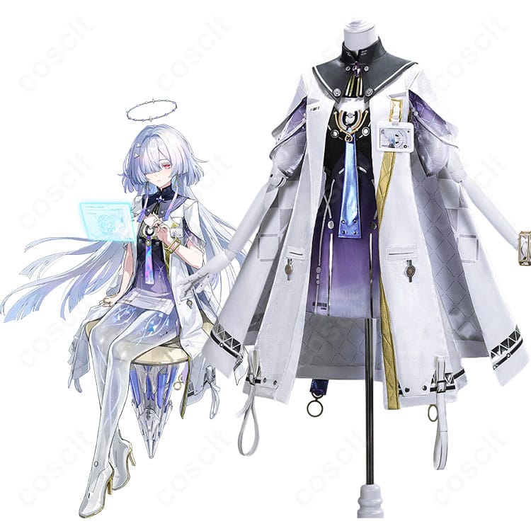 鳴潮 モーニエのキャラクターイメージと衣装一式の雰囲気が分かる参考画像。配色と装飾の位置関係を確認できます。