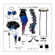 鳴潮 ガルブレーナ コスプレ衣装｜多彩な装飾で映える撮影・イベント向けセット - 7枚目の画像（サムネイル）