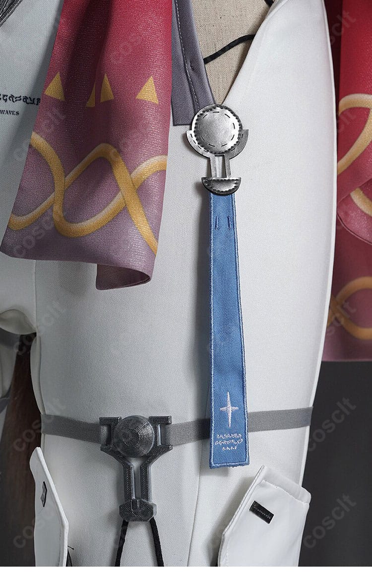 鳴潮 ルパ コスプレ衣装のボディースーツ装飾ディテール、配色とパーツ配置を確認できる画像