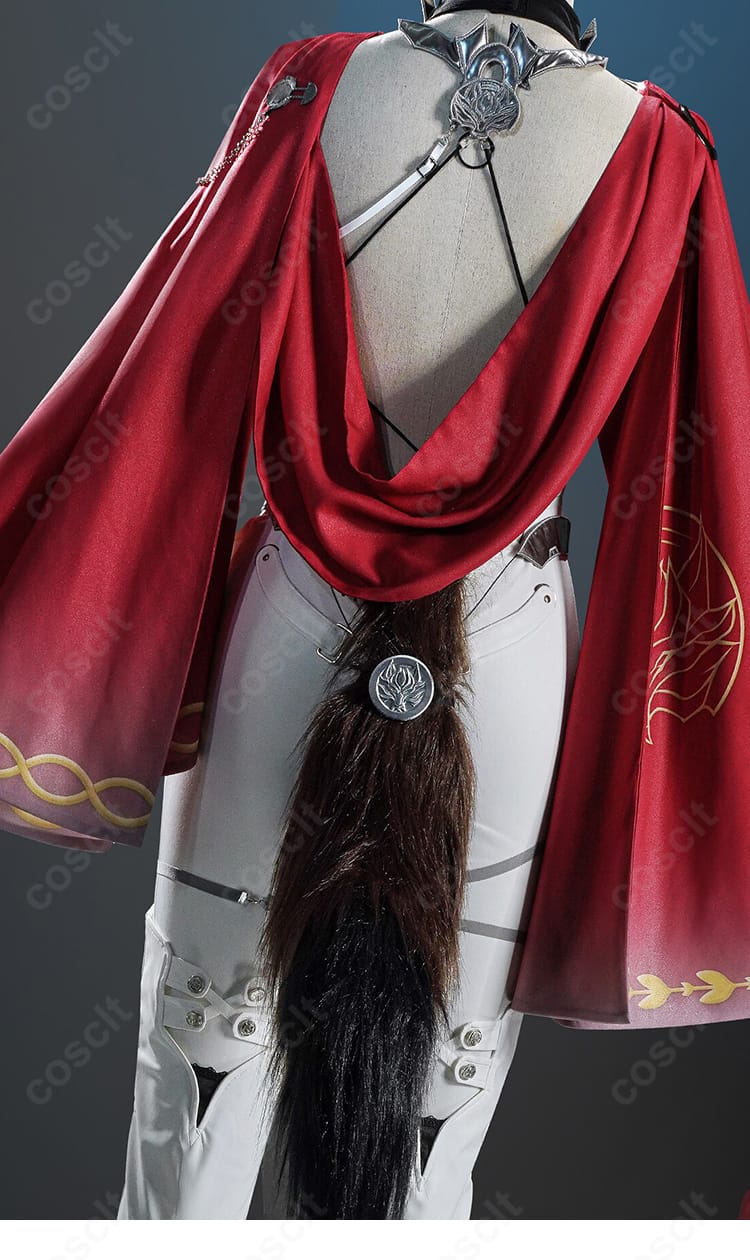 鳴潮 ルパ コスプレ衣装の尻尾装飾ディテール、背面のアクセントとなるパーツを示す画像
