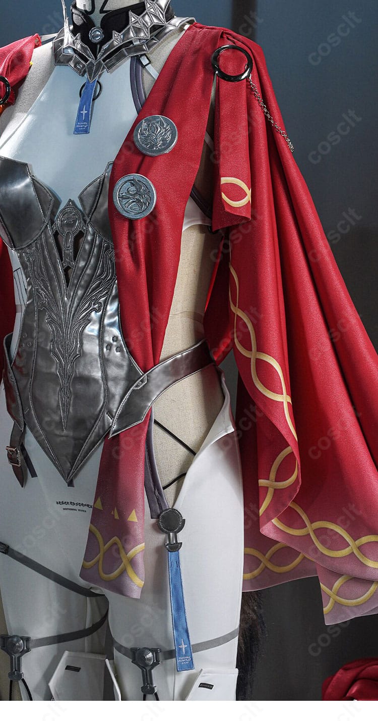 鳴潮 ルパ コスプレ衣装の左側装飾ディテール、衣装本体と装飾の組み合わせを示す画像
