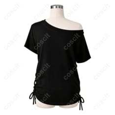 hololive 白上フブキ 新衣装・部屋着Tシャツ コスプレ衣装｜軽やかで撮影に映える一着 - 2枚目の画像（サムネイル）