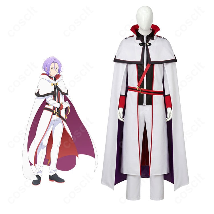 『Re:ゼロから始める異世界生活』ユリウス・ユークリウスの騎士風コスプレ衣装を着用した人物イメージ