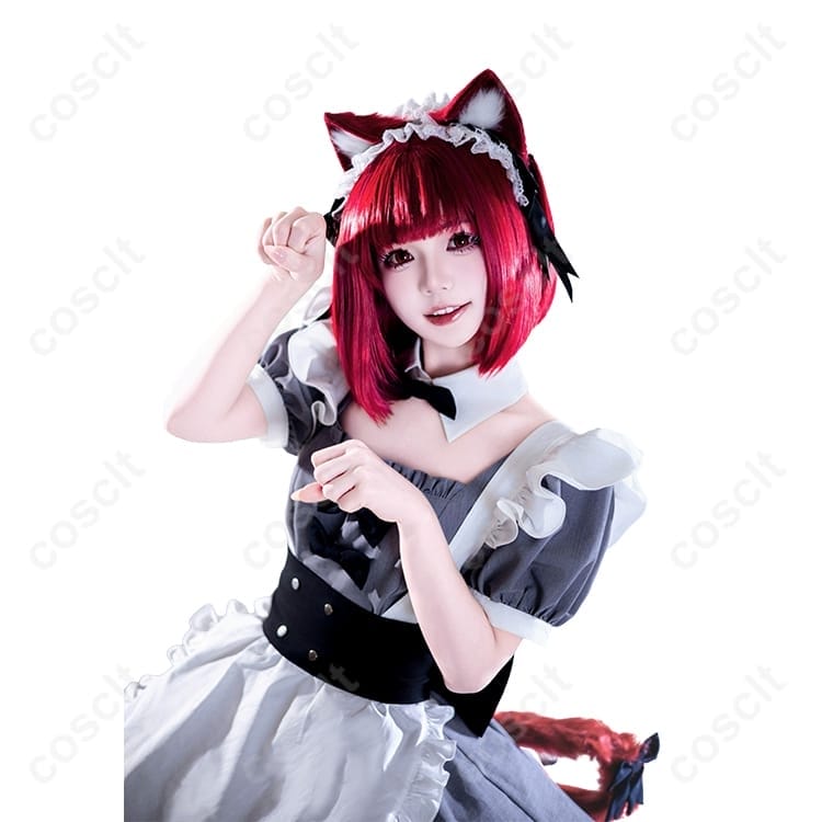 【推しの子】有馬かな 猫メイドver.コスプレ衣装｜軽やかな着心地で撮影・イベントに映える - 3枚目の画像